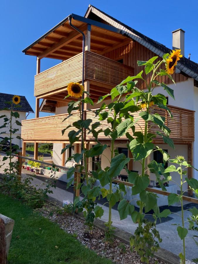 Ferienwohnung Biohof Auinger, Der Tiererlebnishof Aurach am Hongar Exterior foto