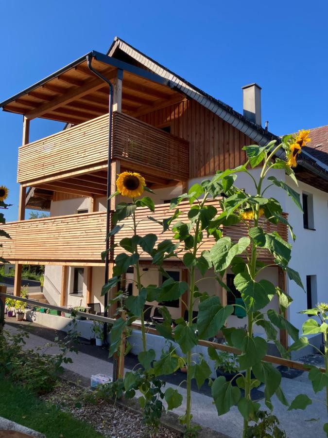 Ferienwohnung Biohof Auinger, Der Tiererlebnishof Aurach am Hongar Exterior foto